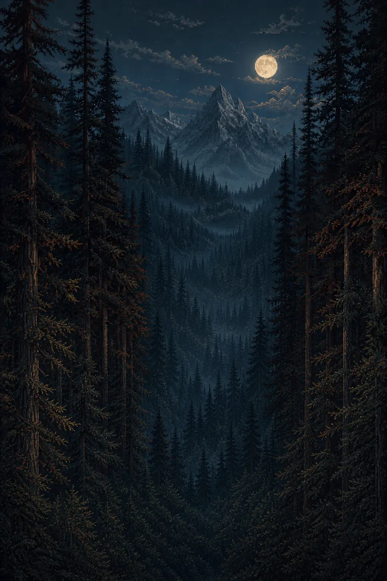 Moonroot Forest environment in HUNTORIZON